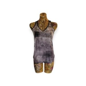 Mossimo tank top sleeveless XS black gray
